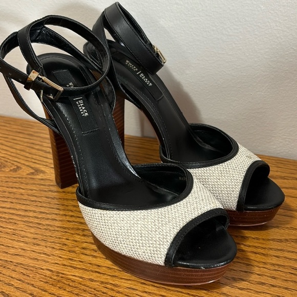 White House Black Market Ankle Platform Heel - Picture 1 of 8